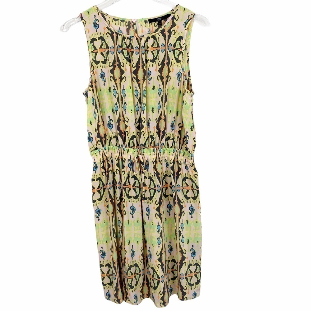 Tibi New York Silk Layla Ikat Dress Size 4